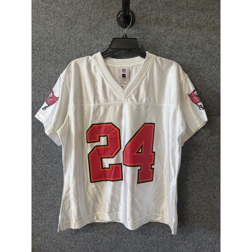 Tampa Bay Buccaneers Football Jersey Women's Large NFL Williams 24 Home White R3